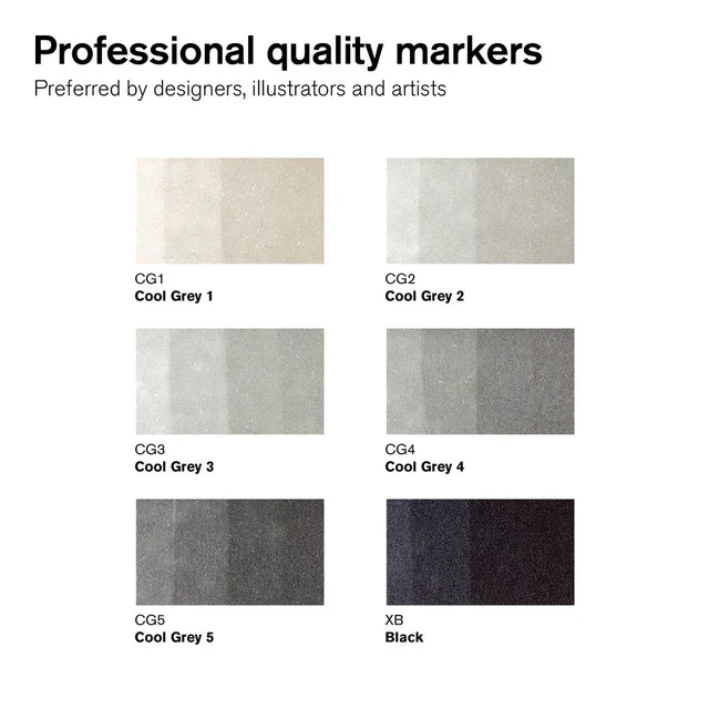 Promarker - NEUTRAL TONES sada – Obrázok 2