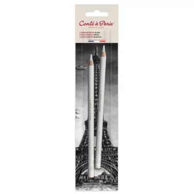 Suchý pastel v ceruzke Conté à Paris 2 ks - Biela