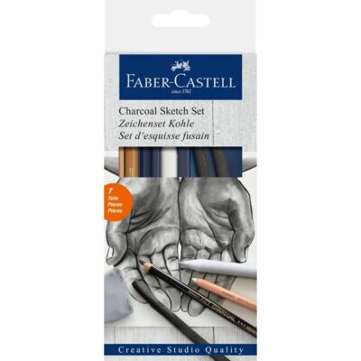 Set uhlíkov na skicovanie Faber - Castell